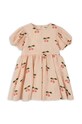 Konges Sløjd rochie fete mini roz KS101093