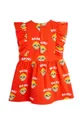 Παιδικό βαμβακερό φόρεμα Mini Rodini  Hike 100% Οργανικό βαμβάκι