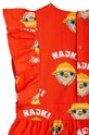 Дитяча бавовняна сукня Mini Rodini червоний 2425010142