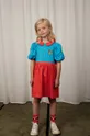 πολύχρωμο Παιδικό βαμβακερό φόρεμα Mini Rodini  Medal Για κορίτσια