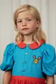 Дитяча бавовняна сукня Mini Rodini Для дівчаток
