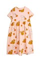 Детское платье Mini Rodini короткий розовый 2425012728