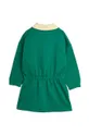 Παιδικό βαμβακερό φόρεμα Mini Rodini  Tennis πράσινο