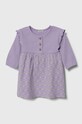 Kojenecké šaty United Colors of Benetton áčkový fialová 37G4AV00B.W.Seasonal