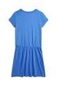 Дитяча бавовняна сукня Polo Ralph Lauren 313934978001 блакитний SS24