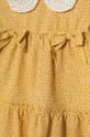 Dziewczynka Jamiks sukienka bawełniana dziecięca GRETHE.I.or.Su.JWG118.G żółty