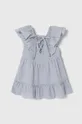 Παιδικό βαμβακερό φόρεμα Jamiks μπλε