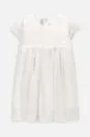 Obleka za dojenčka Coccodrillo bela