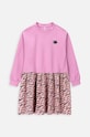 Παιδικό φόρεμα Coccodrillo μακρύ ροζ WC4129101CEK