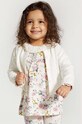 Kojenecké šaty Coccodrillo mini béžová WC4129102GEN