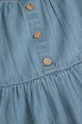 Dětské bavlněné šaty Coccodrillo modrá WC4128303HGK