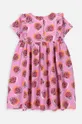Παιδικό φόρεμα Coccodrillo ροζ