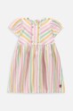 Coccodrillo rochie din amestec de in pentru bebeluși mini multicolor WC4128201OWN