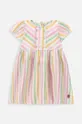 барвистий Дитяча сукня з домішкою льону Coccodrillo Для дівчаток