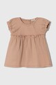 Сукня для немовлят United Colors of Benetton короткий бежевий 3LC4AV00A.W.Seasonal