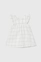 United Colors of Benetton rochie de in pentru bebeluși mini alb 4YP7AV00G.W.Seasonal