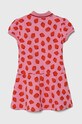 Παιδικό φόρεμα United Colors of Benetton 3LRYGV00V.P.Seasonal ροζ SS24