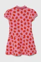 Дитяча сукня United Colors of Benetton рожевий