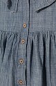 Дівчинка Дитяча бавовняна сукня United Colors of Benetton 43HUAV00K.W.Seasonal блакитний