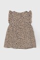 Дівчинка Дитяча сукня United Colors of Benetton 4HMHGV01O.P.Seasonal бежевий