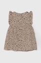 Девочка Детское платье United Colors of Benetton 4HMHGV01O.P.Seasonal бежевый