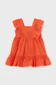 Šaty pre bábätká Mayoral oranžová