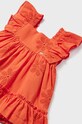 DÍVKA Kojenecké šaty Mayoral 1913.4D.Baby.PPYH oranžová
