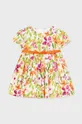барвистий Дитяча сукня з домішкою льону Mayoral Для дівчаток