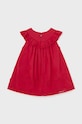 Mayoral sukienka bawełniana niemowlęca 1915.4E.Baby.PPYH czerwony SS24
