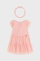 Mayoral sukienka niemowlęca 1920.4F.Baby.PPYH różowy SS24