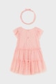 Dziewczynka Mayoral sukienka niemowlęca 1920.4F.Baby.PPYH różowy