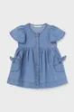blu Mayoral vestito in cotone neonata Ragazze
