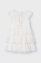Mayoral sukienka dziecięca rozkloszowany beżowy 3912.6A.Mini.PPYH