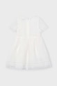 Dívčí šaty Mayoral 3918.6C.Mini.PPYH béžová SS24