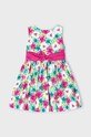 Mayoral vestito di cotone bambina 3919.6C.Mini.PPYH rosa SS24
