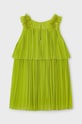 Mayoral vestito bambina 3920.6C.Mini.PPYH verde SS24