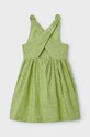 Mayoral vestito di lino bambino/a 3928.6E.Mini.PPYH verde SS24