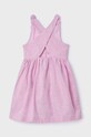 Mayoral vestito di lino bambino/a 3928.6E.Mini.PPYH violetto SS24