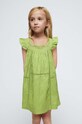 Mayoral rochie din bumbac pentru copii mini verde 3930.6F.Mini.PPYH