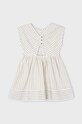 Dziewczynka Mayoral sukienka dziecięca 3931.6F.Mini.PPYH beżowy