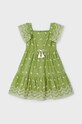 Dívčí šaty Mayoral 3933.6F.Mini.PPYH zelená SS24