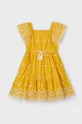 zlatna Dječja haljina Mayoral Za djevojčice