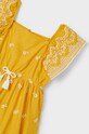 Dziewczynka Mayoral sukienka dziecięca 3933.6F.Mini.PPYH żółty