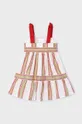 Παιδικό φόρεμα Mayoral Κύριο υλικό: 75% Βαμβάκι, 25% Βισκόζη Φόδρα: 100% Βαμβάκι