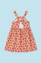 Хлопковое детское платье Mayoral розовый