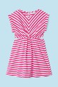 Dětské bavlněné šaty Mayoral mini růžová 3946.6L.Mini.PPYH