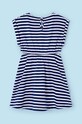 Fete Mayoral rochie din bumbac pentru copii 3946.6L.Mini.PPYH bleumarin