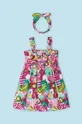 Παιδικό βαμβακερό φόρεμα Mayoral 100% Βαμβάκι