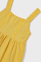 Mayoral sukienka dziecięca żółty 3950.6D.Mini.PPYH