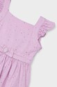 Κοριτσίστικα Παιδικό βαμβακερό φόρεμα Mayoral 3956.6D.Mini.PPYH μωβ